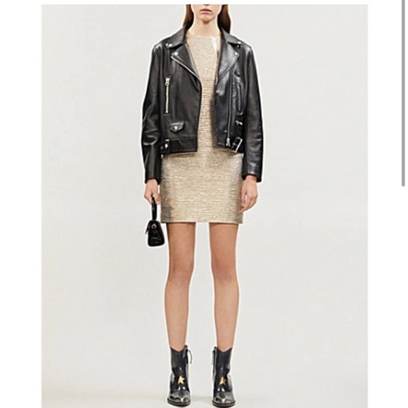 Alice + Olivia Delora Metallic Mini Bodycon Dress - Picture 5 of 14